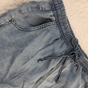 Chambray shorts